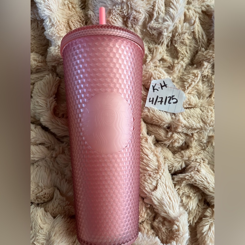 Starbucks Pink Lemonade Studded Cup 2022 Valentine’s Day collection